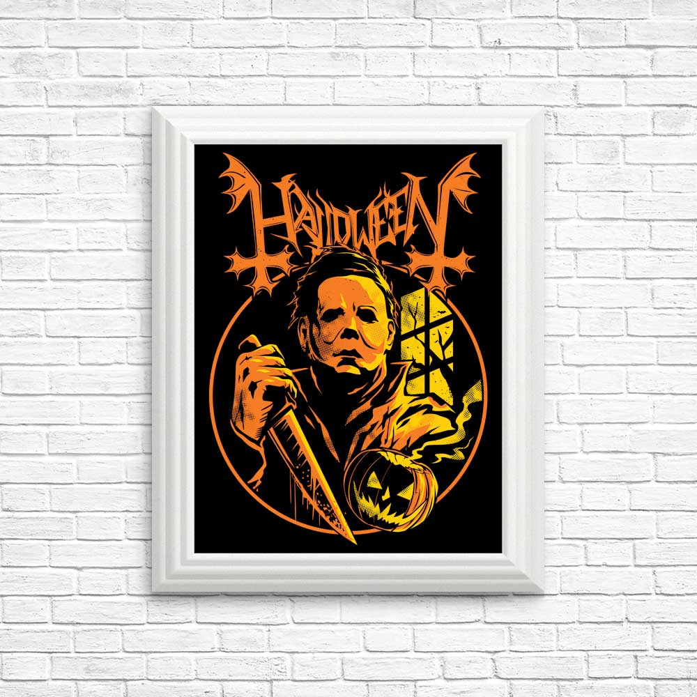 Scary Halloween Slasher Posters and Prints