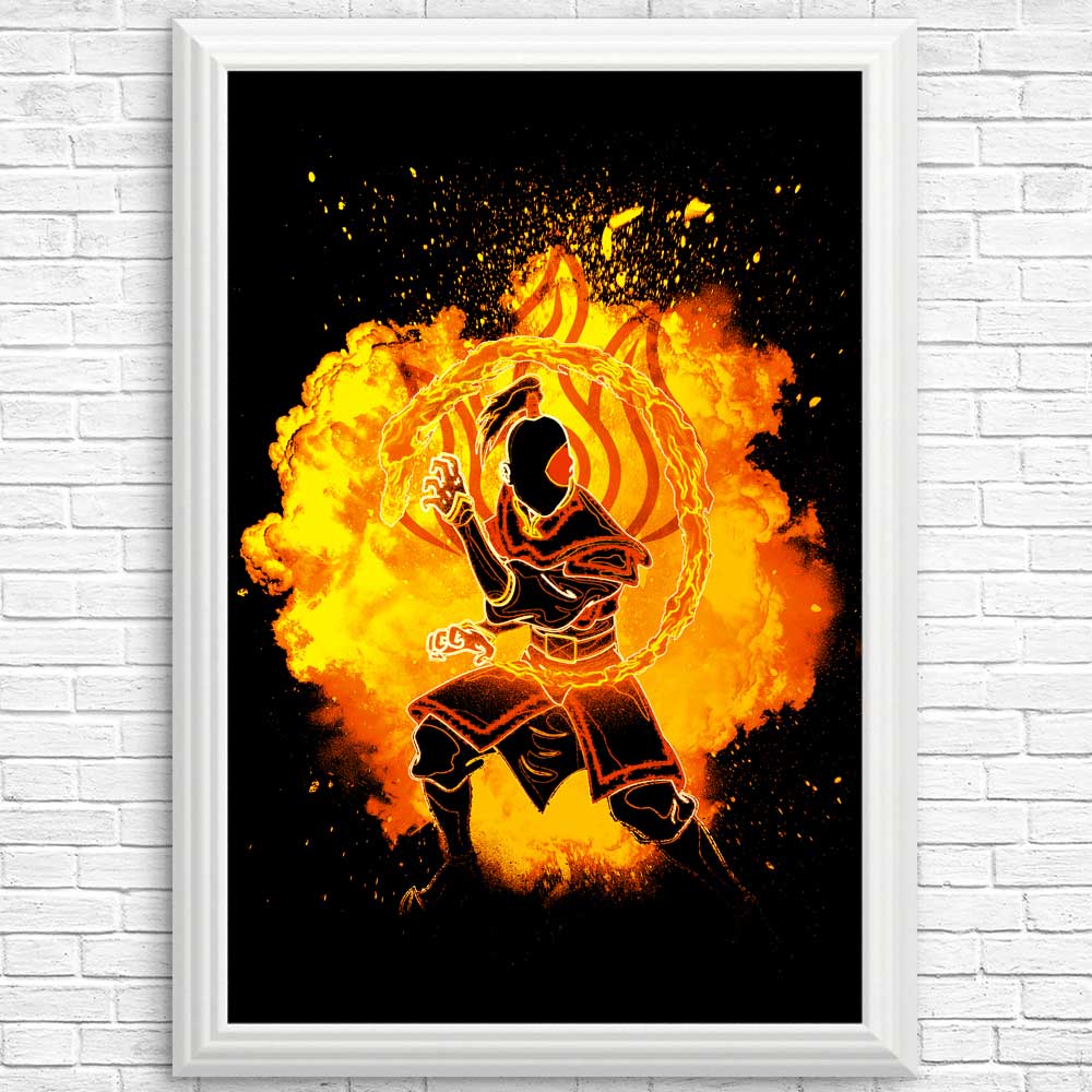 Vibrant 'Soul of the Fire' Art Posters & Prints