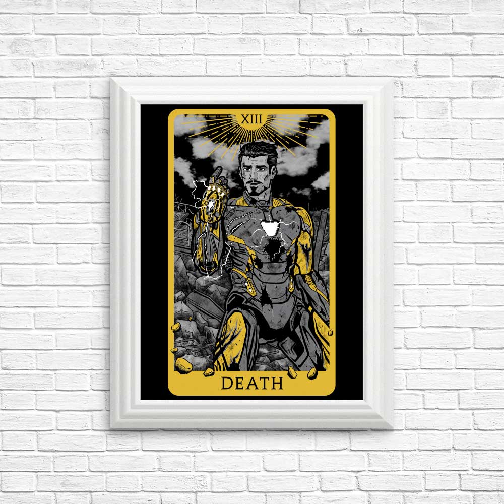 Tarot Death Themed Wall Posters and Art Prints