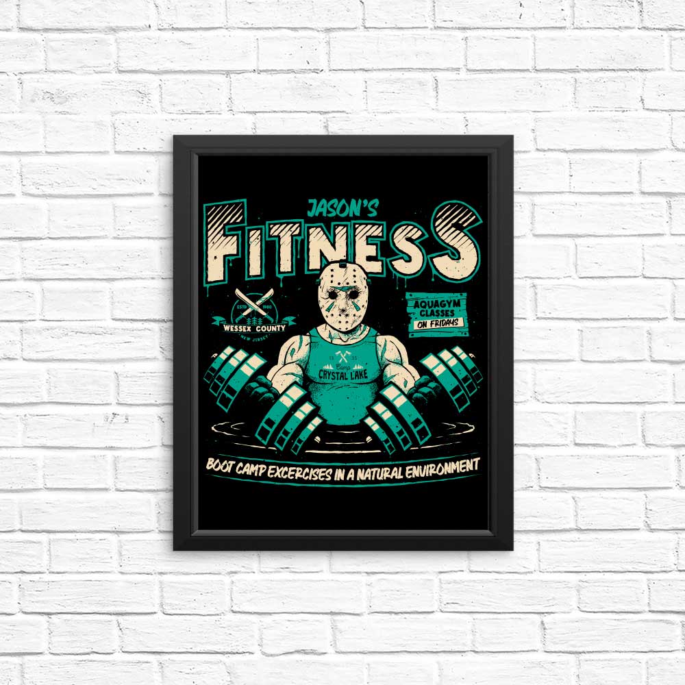 Jason's Fitness Inspiring Posters and Prints for Workout Enthusiasts