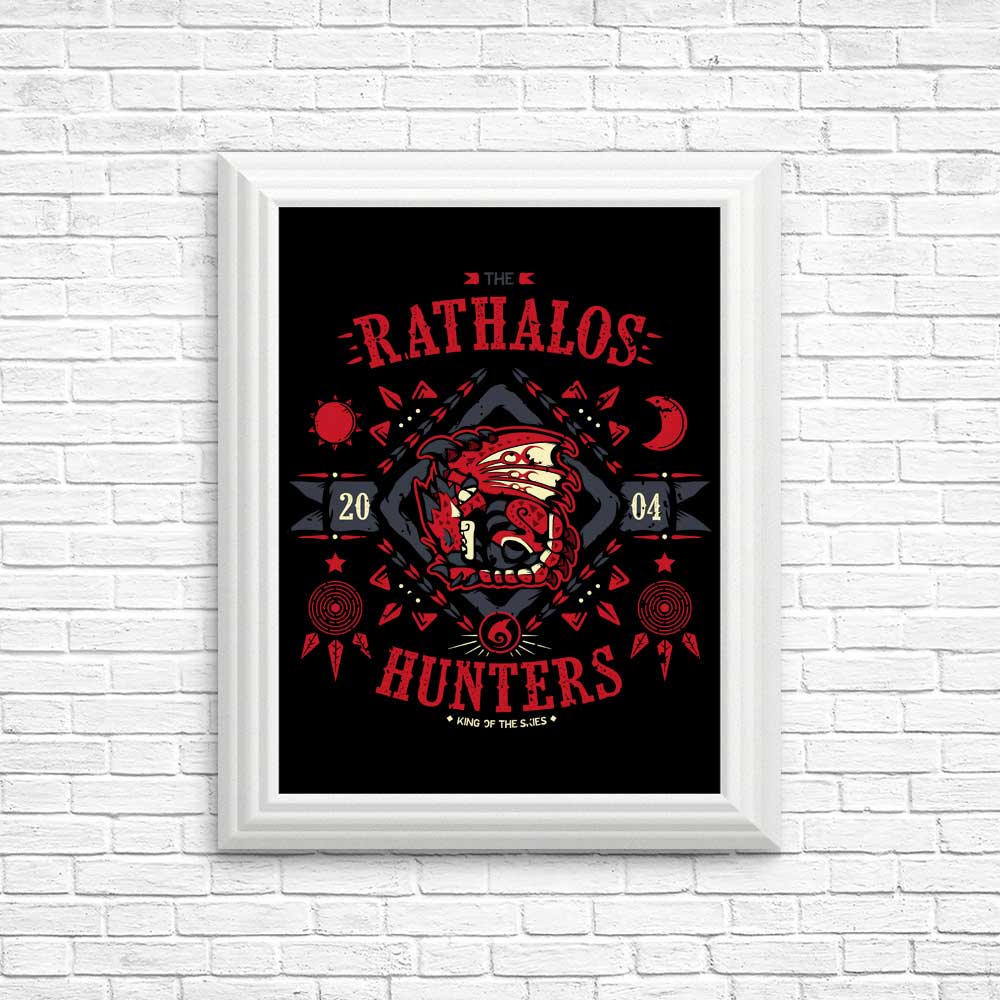 Stunning Rathalos Hunters Posters and Prints by Soulkr