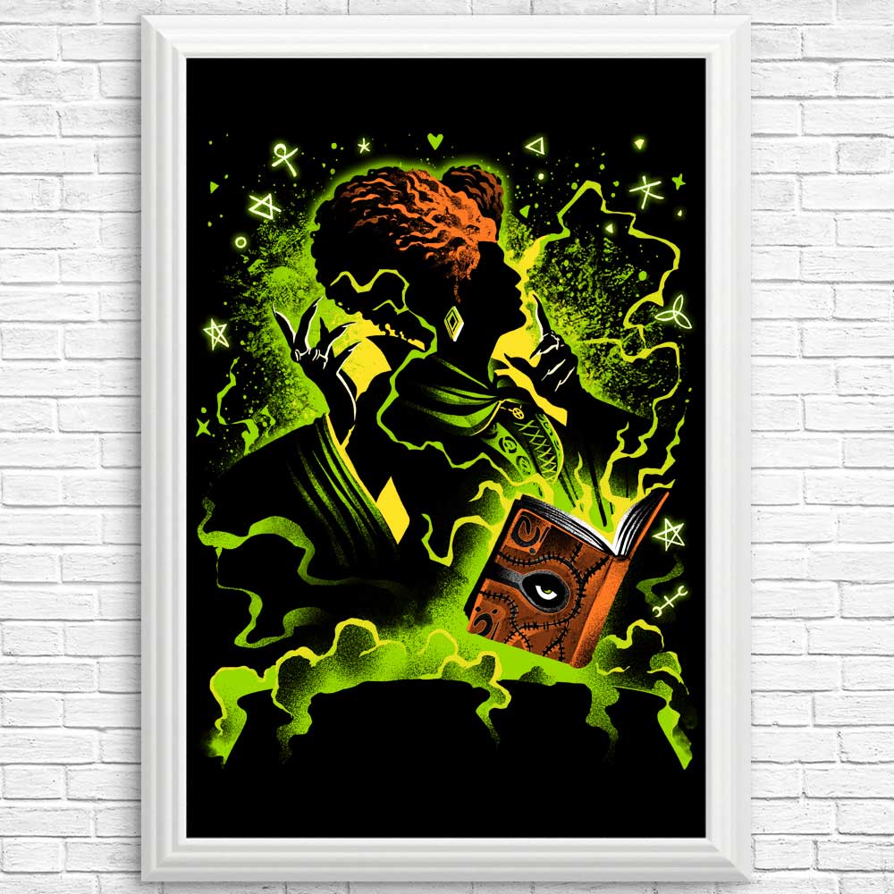 Enchanting Black Magic Witch Posters and Prints