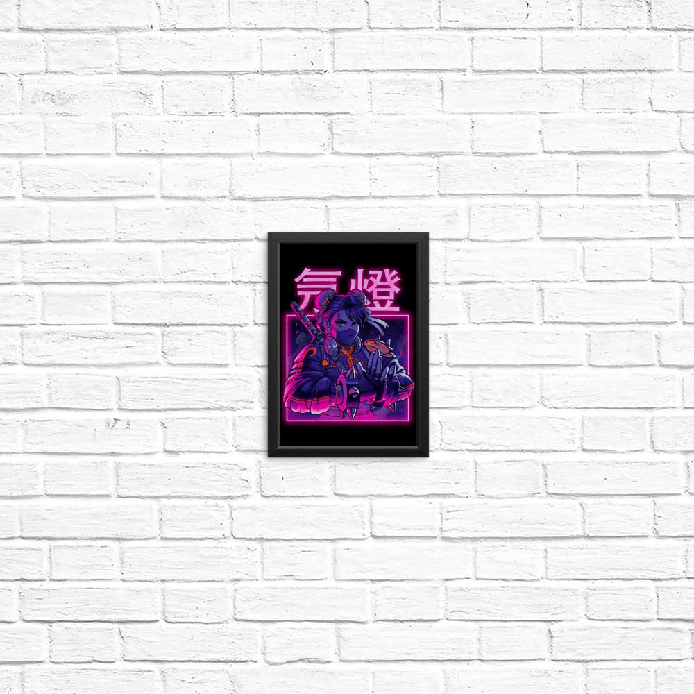 Vibrant Neon Spring Wall Posters and Art Prints