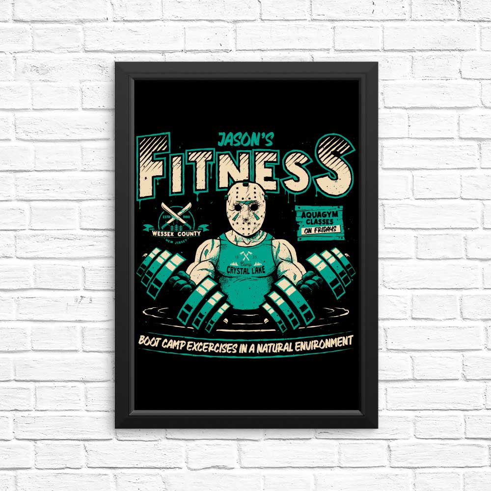 Jason's Fitness Inspiring Posters and Prints for Workout Enthusiasts