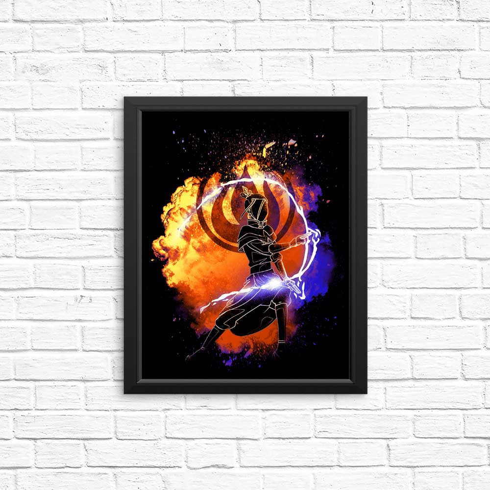 Soul of Fire Princess Wall Decor - High - Quality Posters and Prints