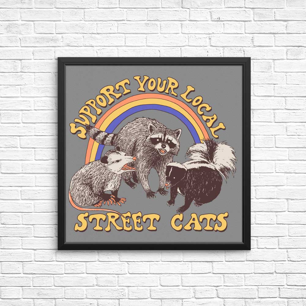 Artistic Street Cats Posters and Prints