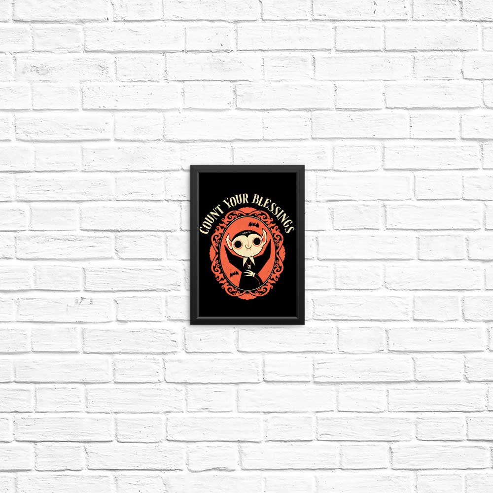 High - Quality 'Count Your Blessings' Posters and Prints