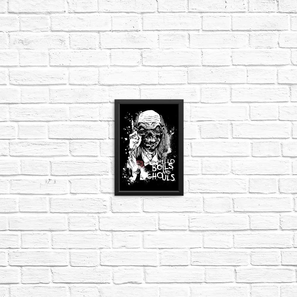 Spooky Boils and Ghouls - Artistic Posters and Prints for Decor