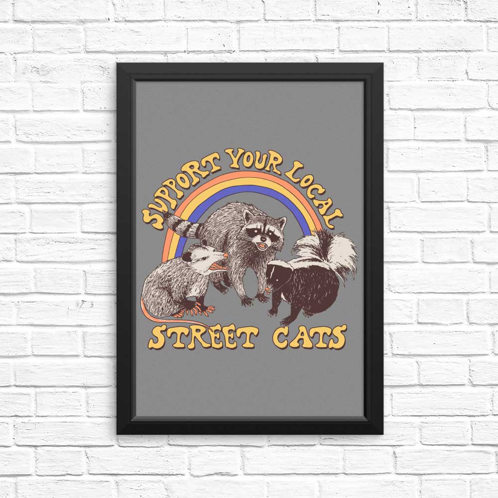 Artistic Street Cats Posters and Prints