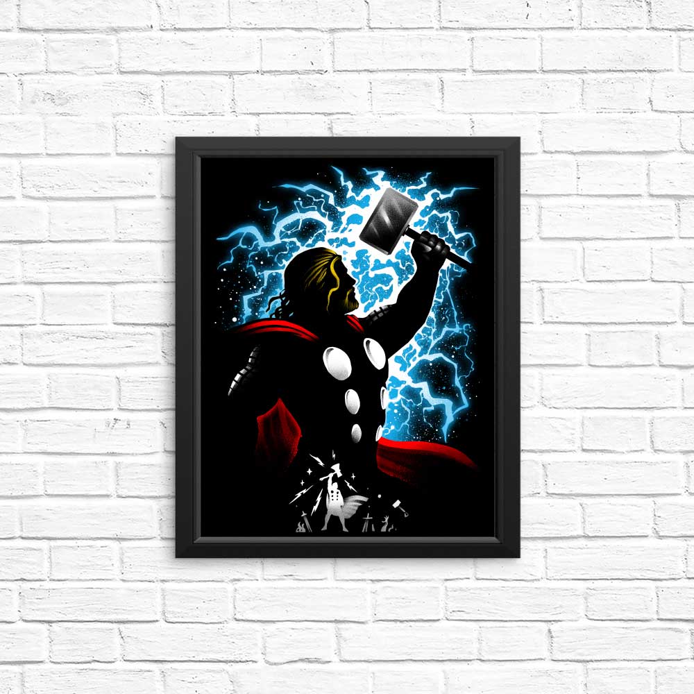 Stunning Thunder God Posters and Prints