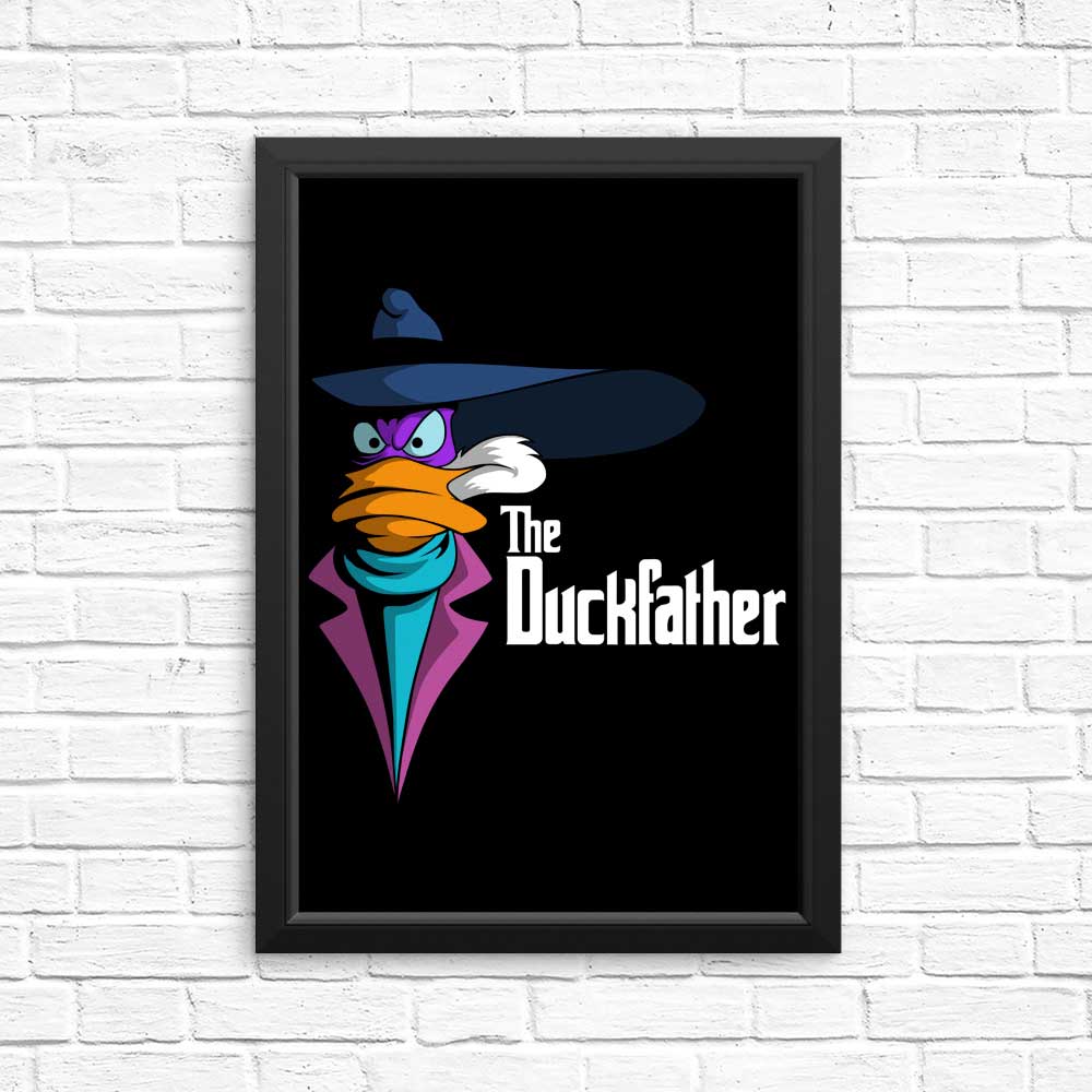 High - Quality 'The Duckfather' Posters & Prints by Firebeard