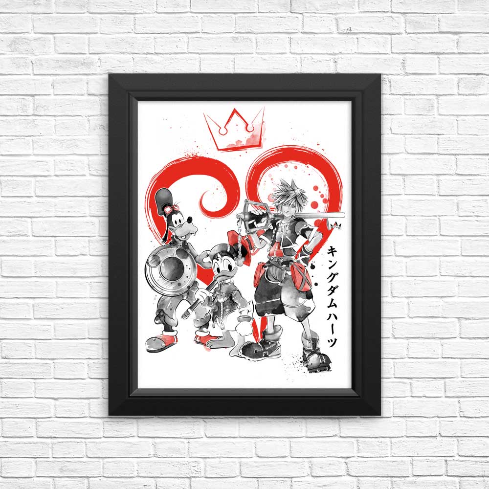 Exquisite Kingdom Sumi-e Posters and Art Prints