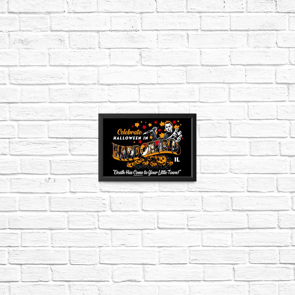 Explore Haddonfield - High - quality Posters and Prints