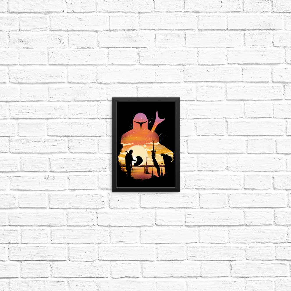 Mando Sunset High - Quality Photographic Posters & Prints