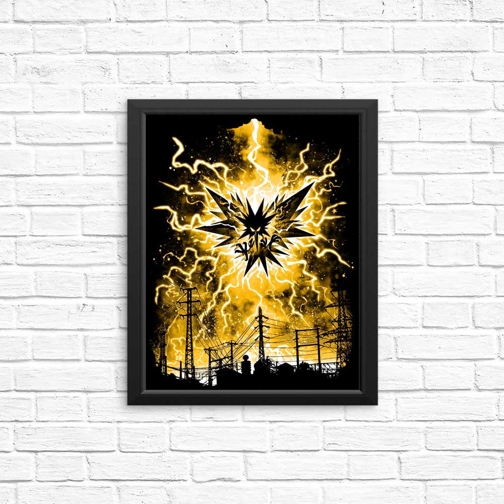Lightning Storm Art Posters and Prints