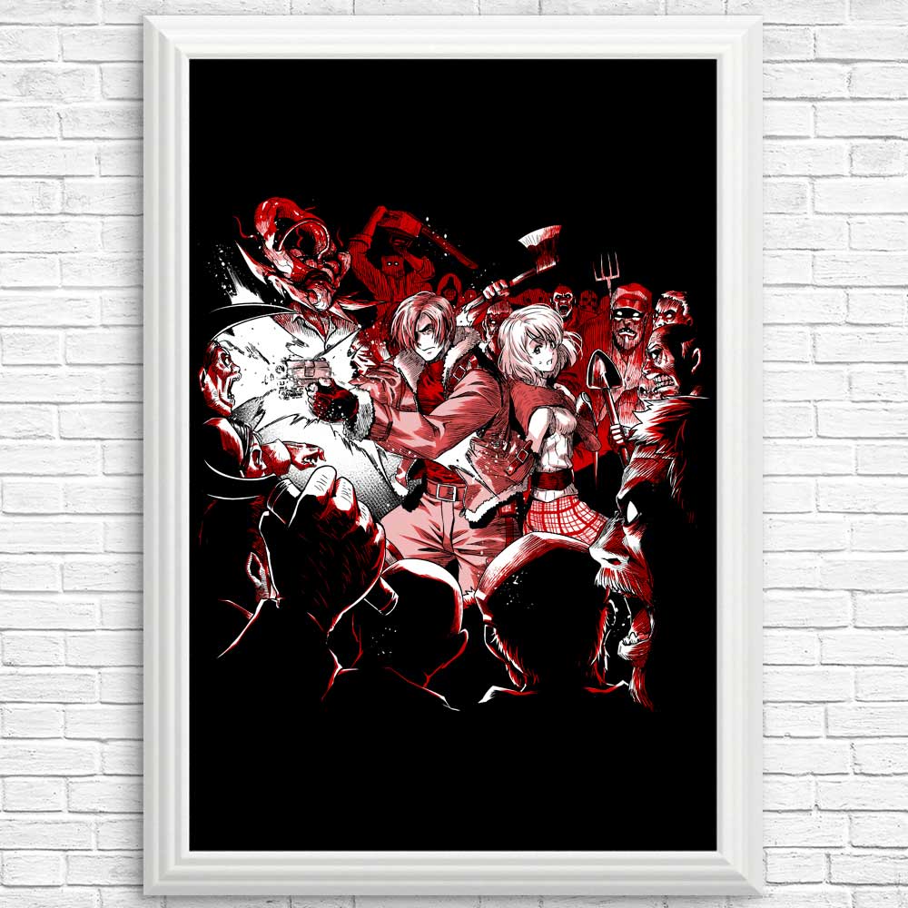 Surrounded by Evil - Artistic Posters and Prints