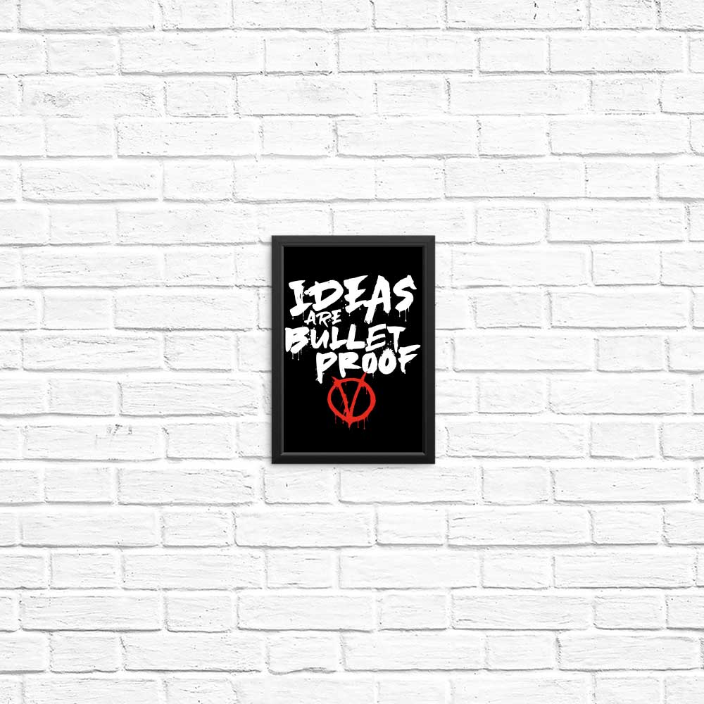 Bullet Proof Wall Posters and Art Prints