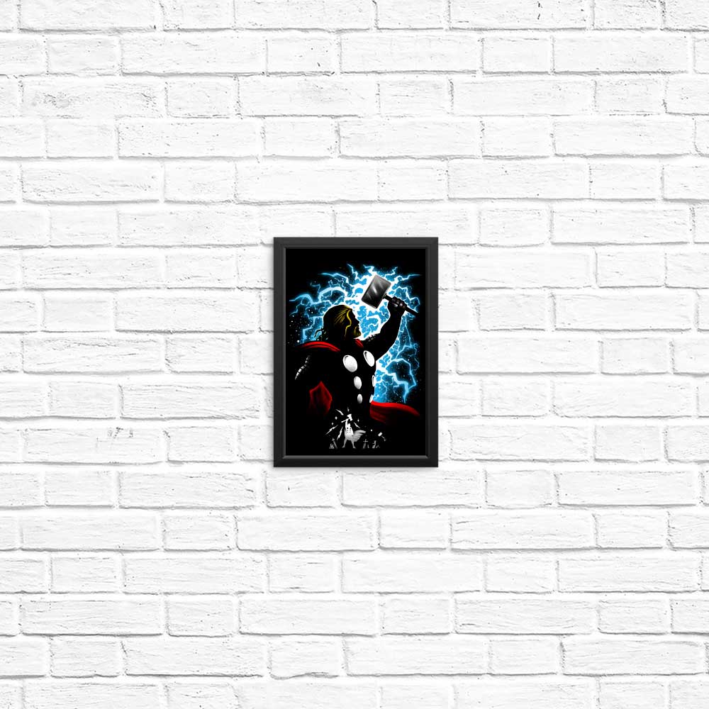 Stunning Thunder God Posters and Prints