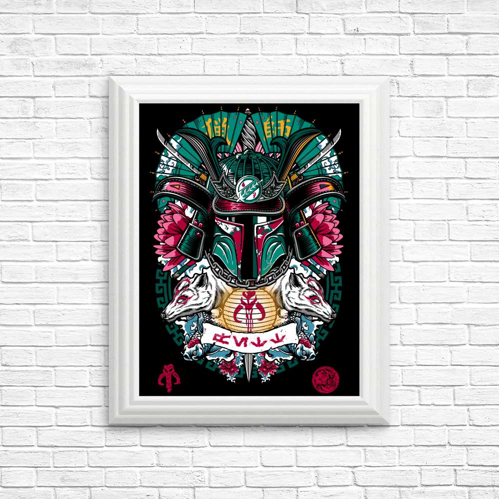 Bounty Hunter Samurai Wall Posters and Art Prints