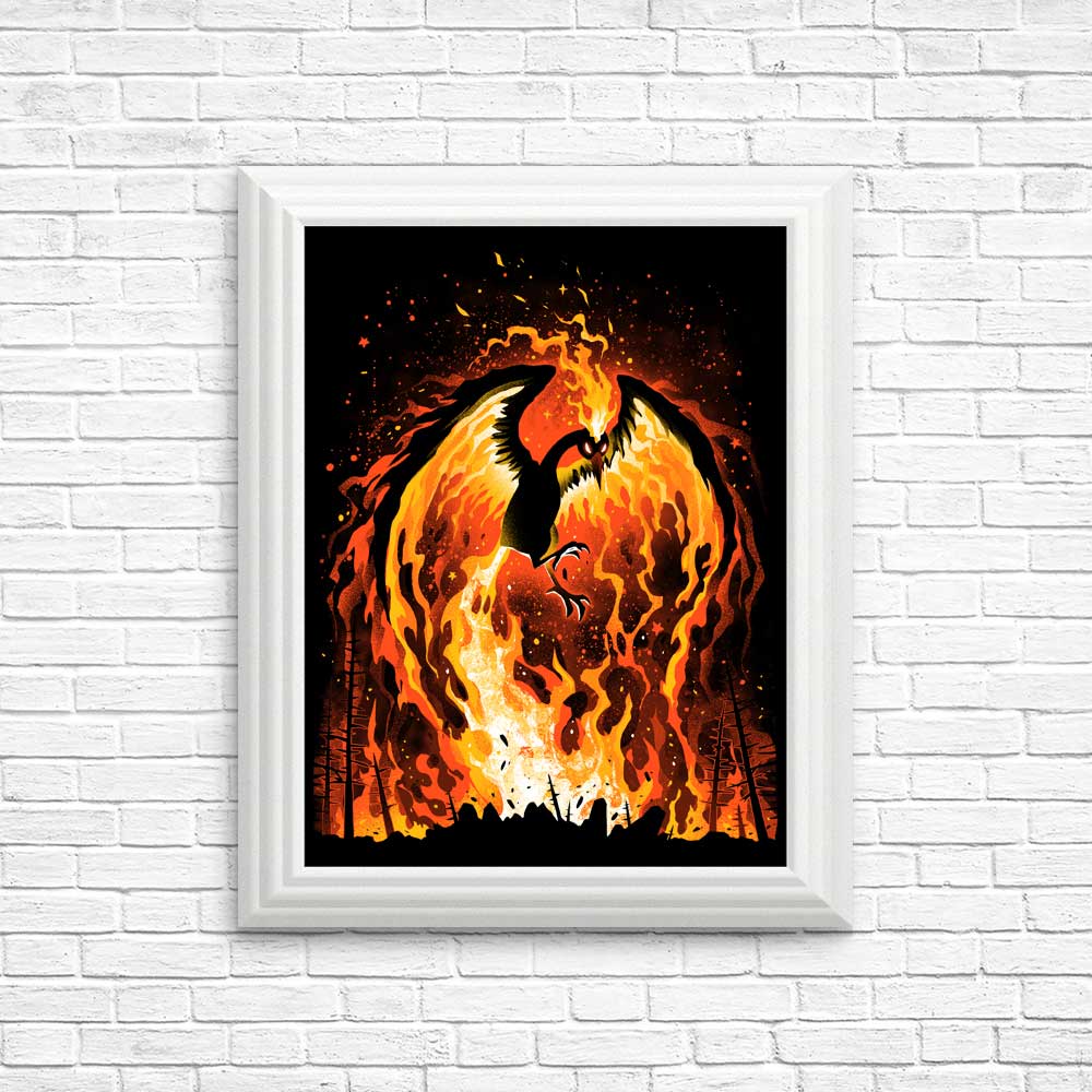 Fire Bird Wall Posters and Art Prints