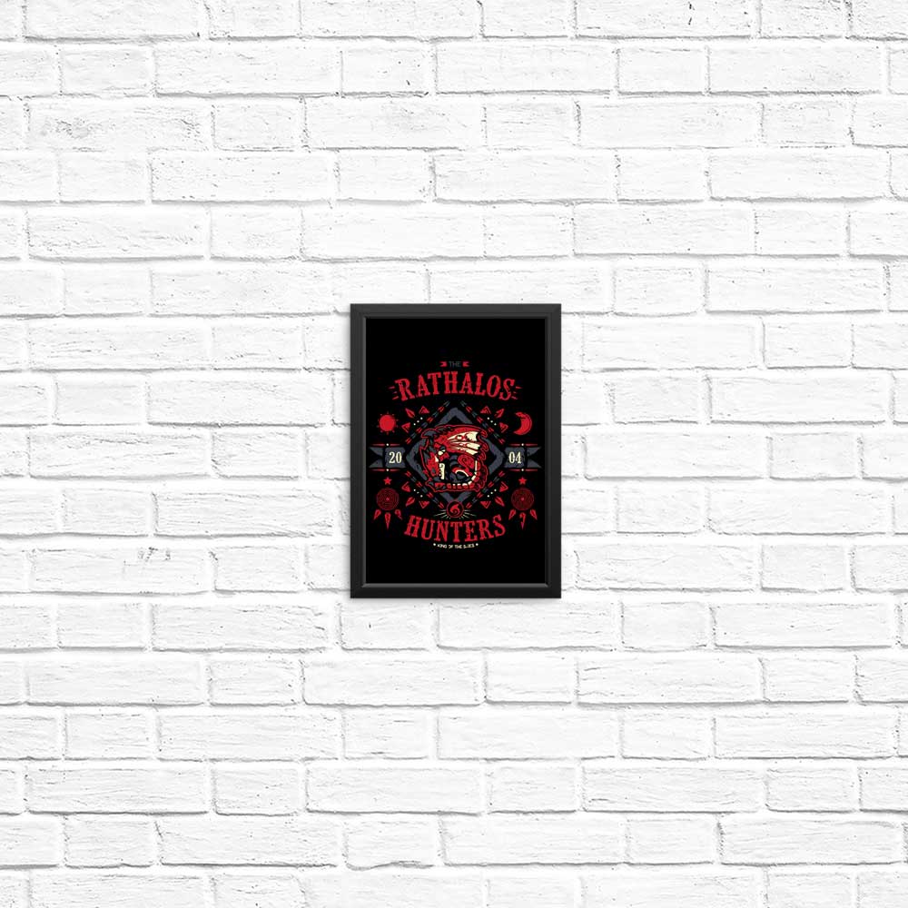 Stunning Rathalos Hunters Posters and Prints by Soulkr
