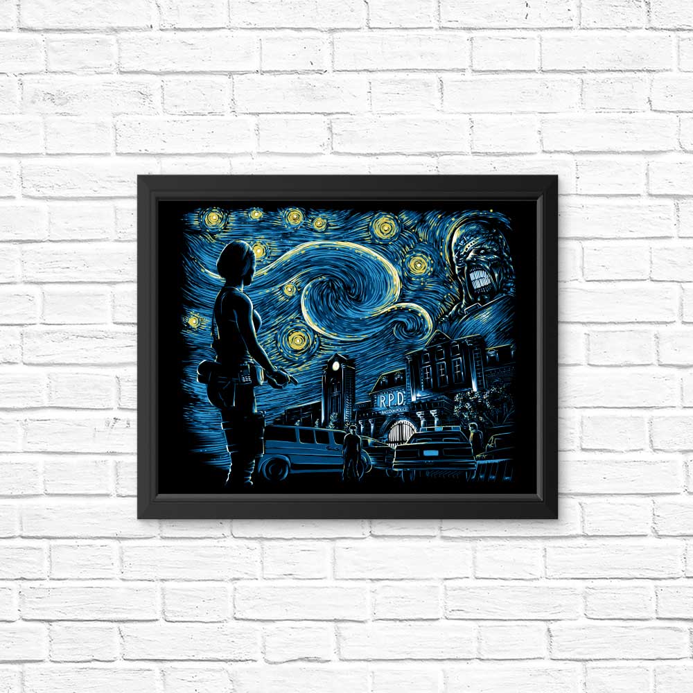 Starry Evil Wall Posters and Art Prints