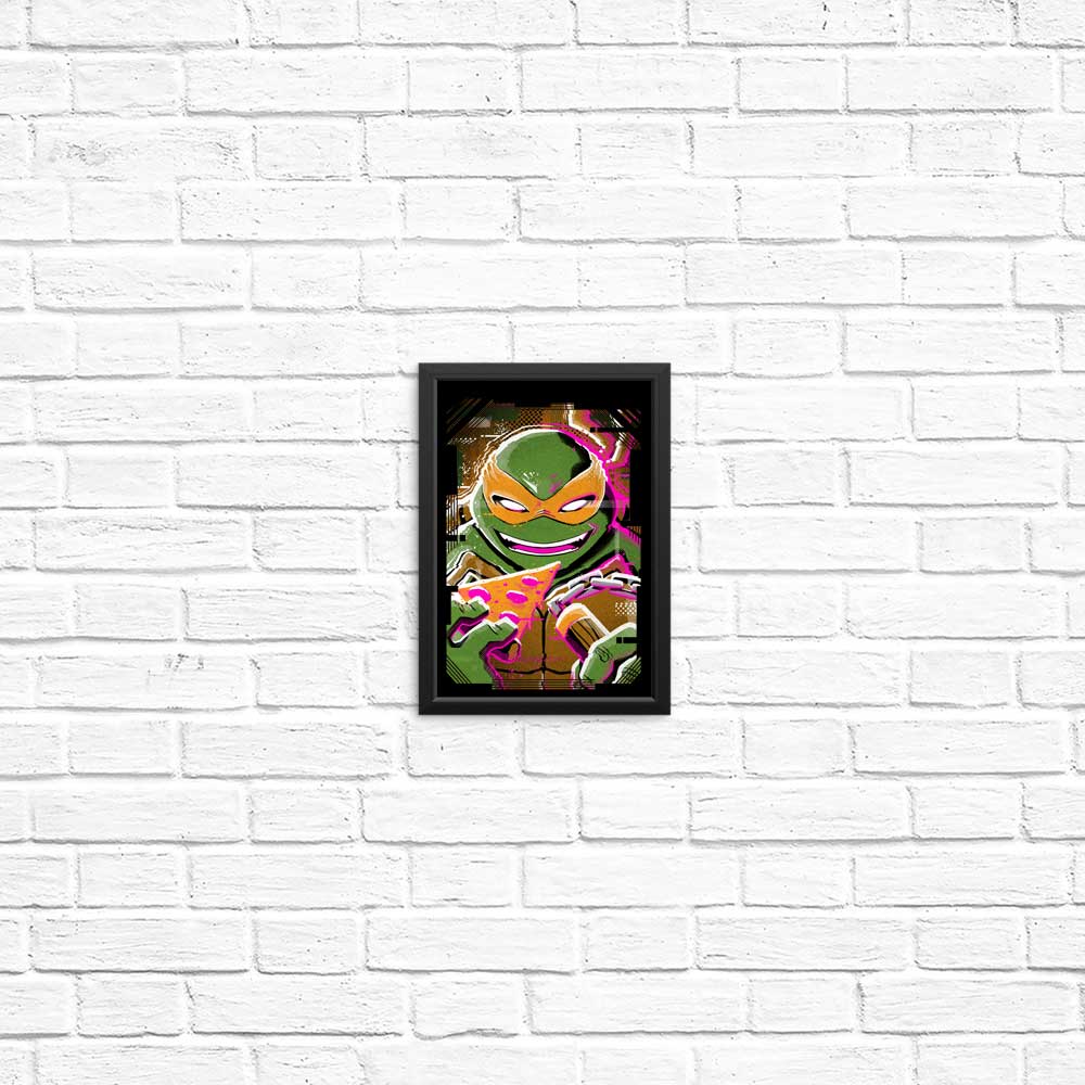 High - Quality Michelangelo Glitch Art Posters & Prints