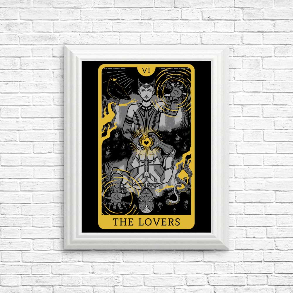 Tarot: The Lovers - High - Quality Posters and Prints for Home Decor
