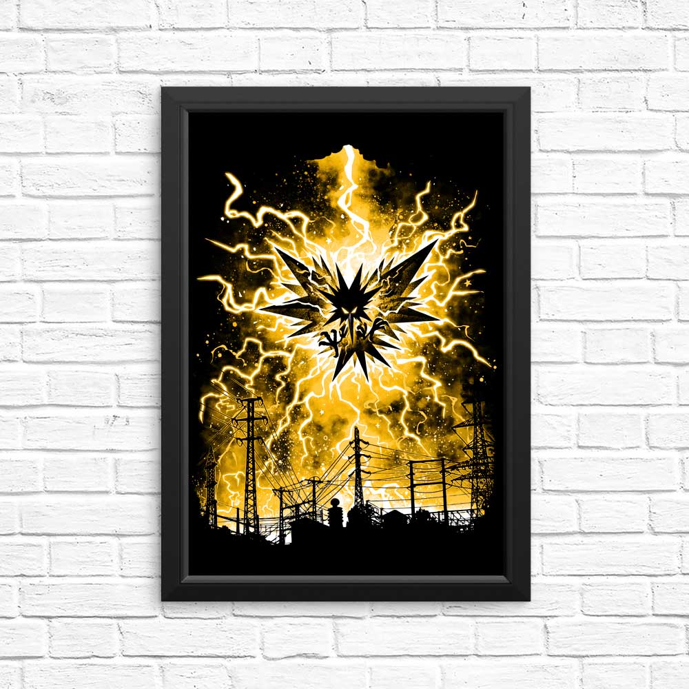 Lightning Storm Art Posters and Prints