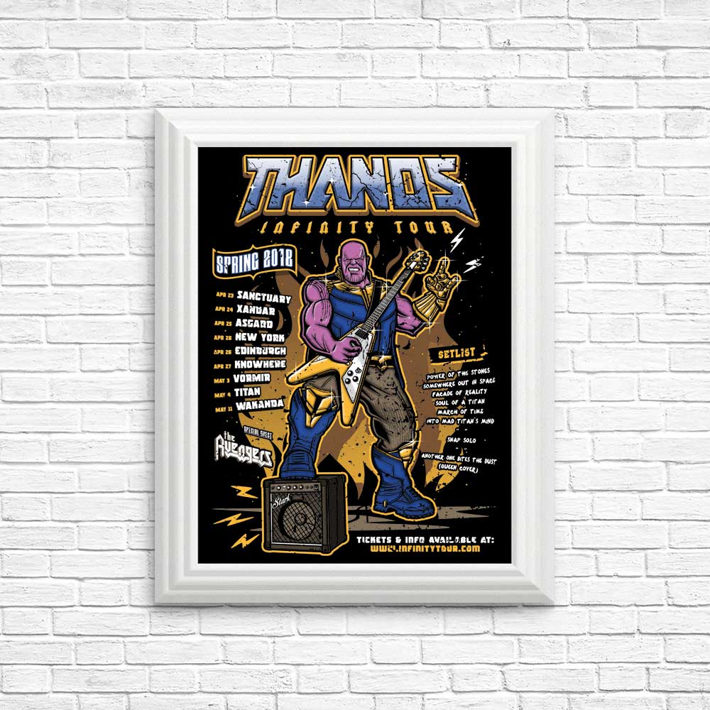 High - Quality Infinity Tour Posters and Prints