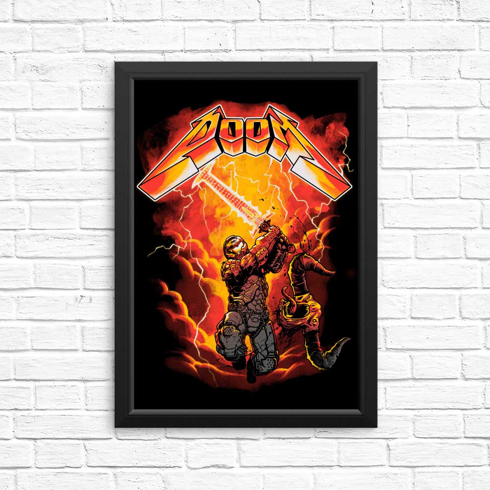 Demonic Rip - High - Quality Posters & Prints from Dracula Byte
