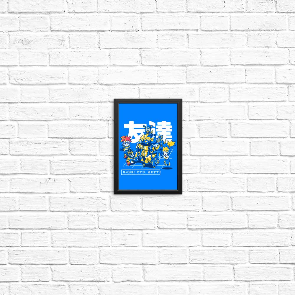 Finding a Friend - High - Quality Wall Art Posters and Prints