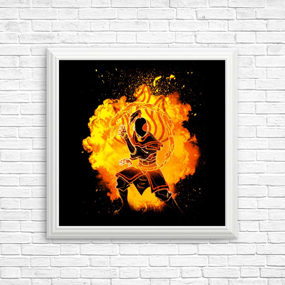 Vibrant 'Soul of the Fire' Art Posters & Prints