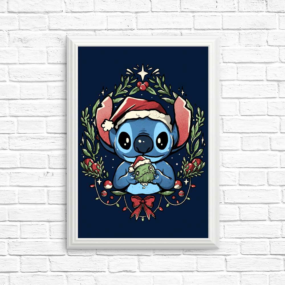Unique Experimental Christmas Posters and Prints