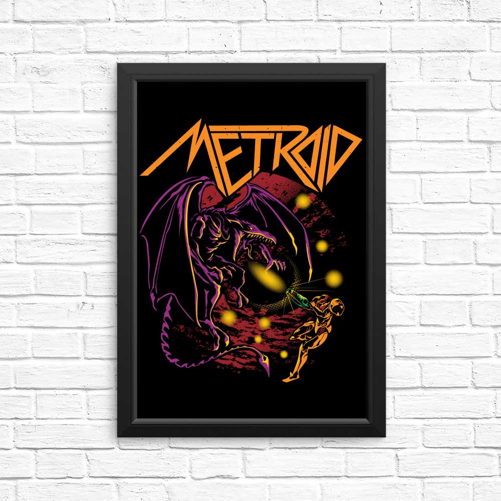 Space Dragon Themed Wall Posters and Art Prints