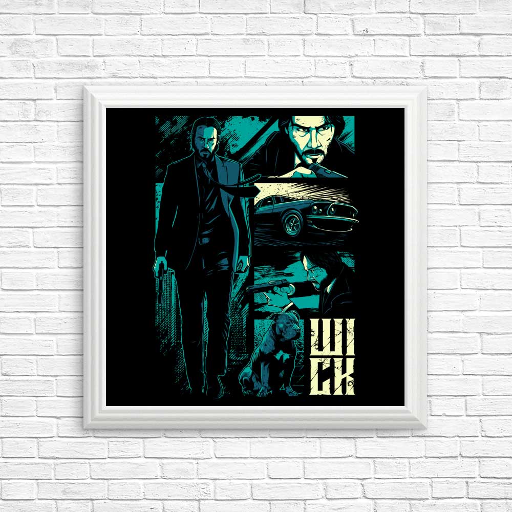 High - Quality W - I - C - K Posters and Prints from StudioM6