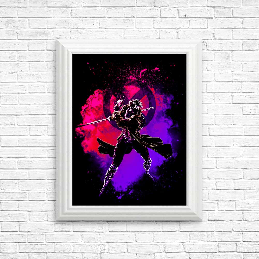 High - quality Posters & Prints: Soul of the Kinetic Card by Donnie Illustrations