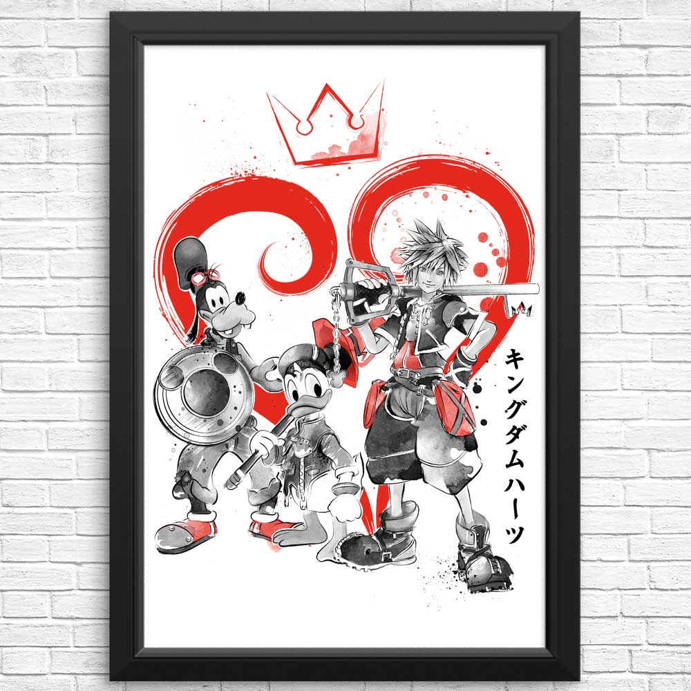 Exquisite Kingdom Sumi-e Posters and Art Prints