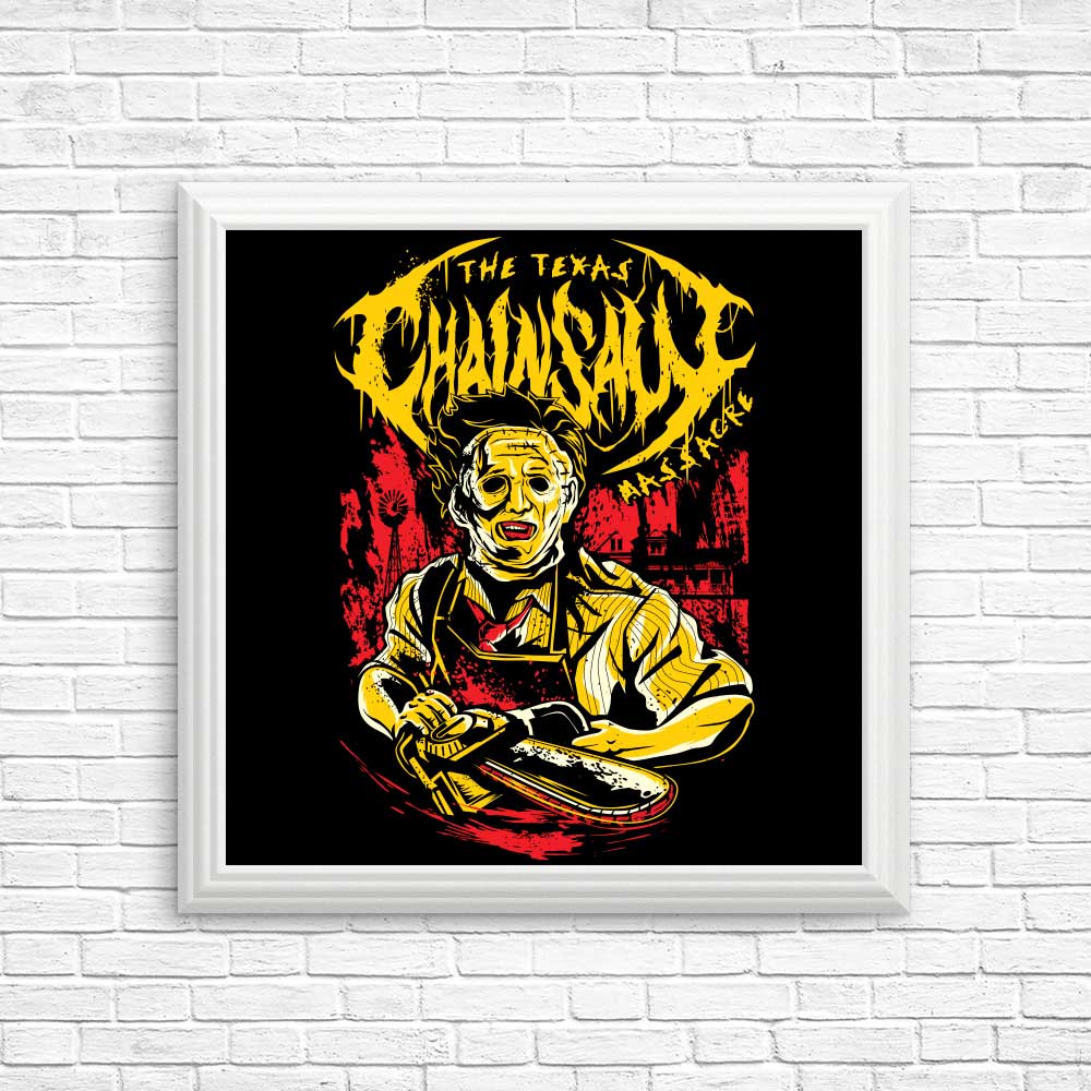 Chainsaw Album Posters and Prints - Wall Decor for Your Space