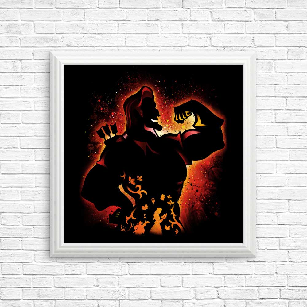 Exclusive 'Egotistical Hunter' Art Posters and Prints by Alemaglia
