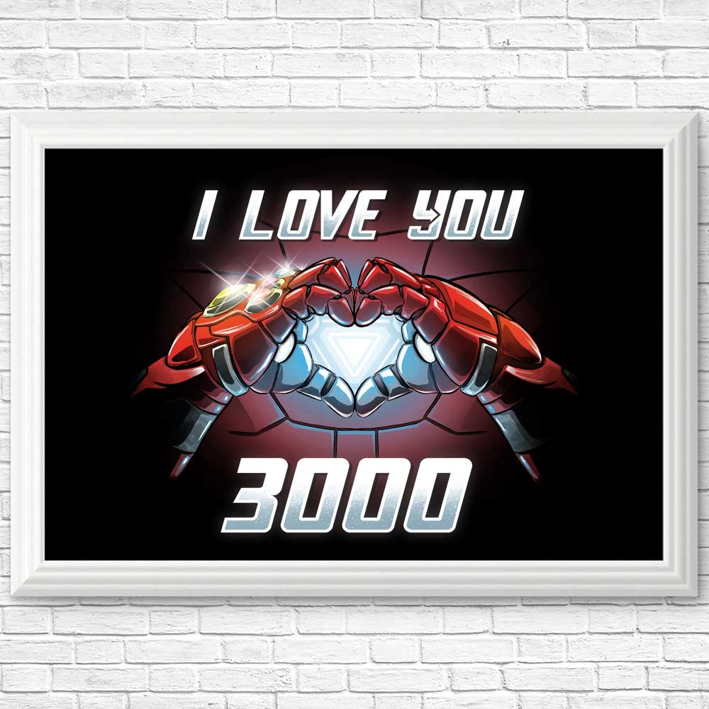 I Love You 3000 Wall Decor - High - Quality Posters and Prints