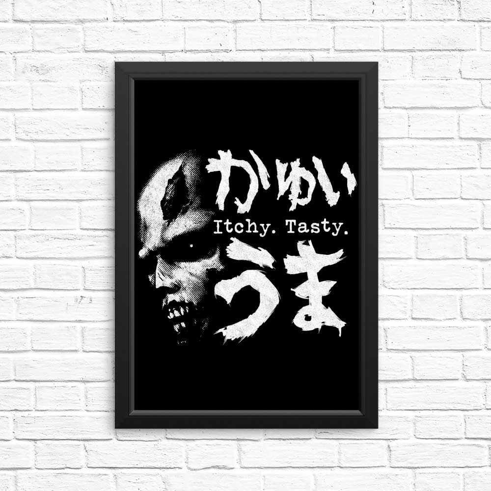 Itchy and Tasty Z Demonigote Wall Posters and Prints