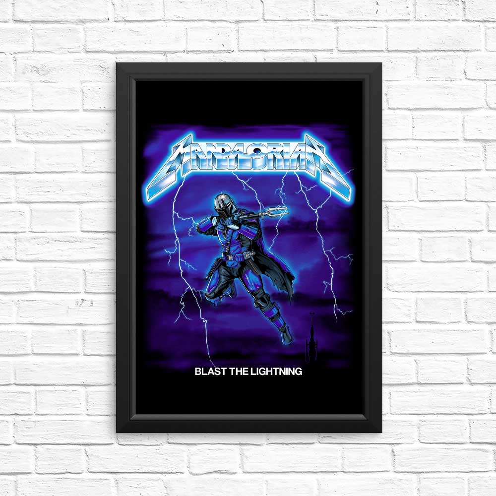 CappO's Stunning 'Blast the Lightning' Posters and Prints