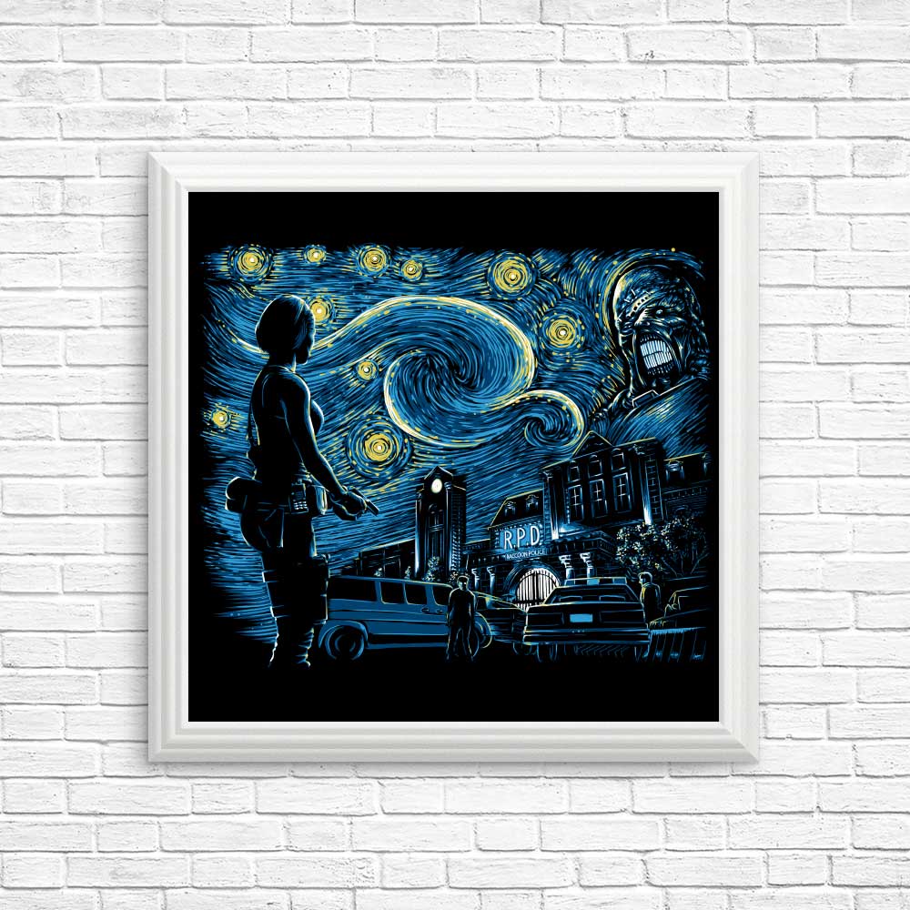 Starry Evil Wall Posters and Art Prints