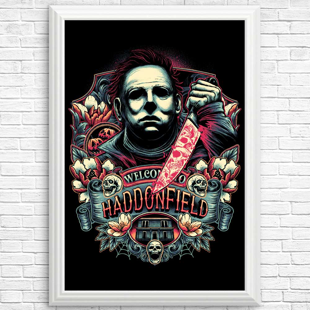 Gorgeous 'Welcome to Haddonfield' Posters and Prints for Your Decor