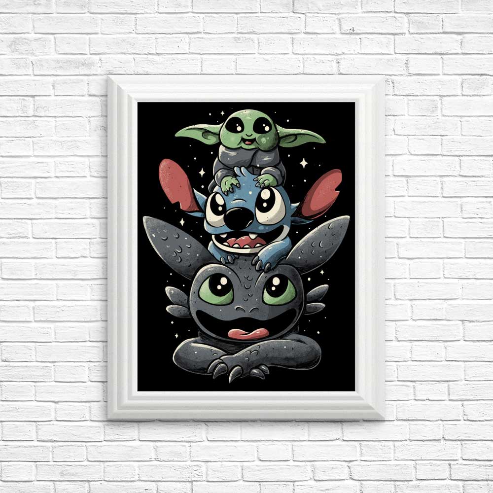 Adorable Cuteness Tower Posters and Prints