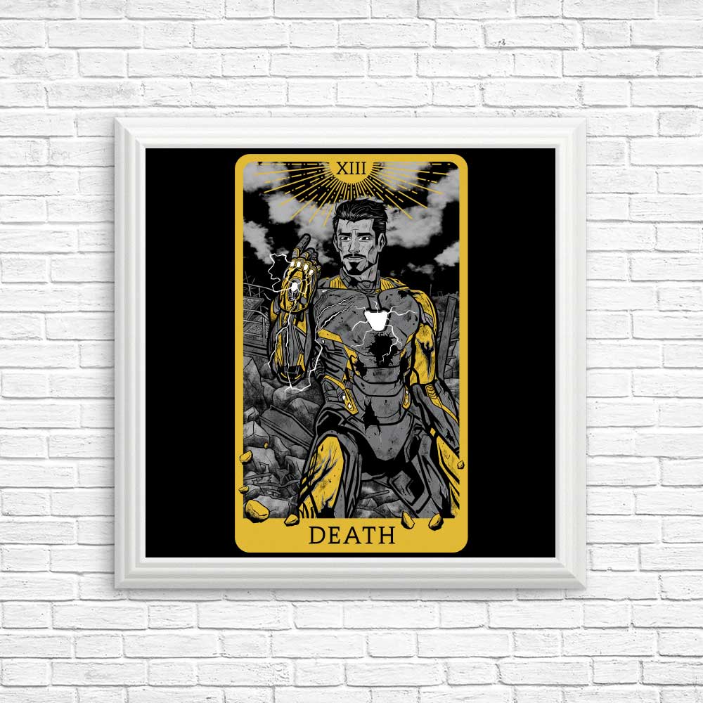 Tarot Death Themed Wall Posters and Art Prints