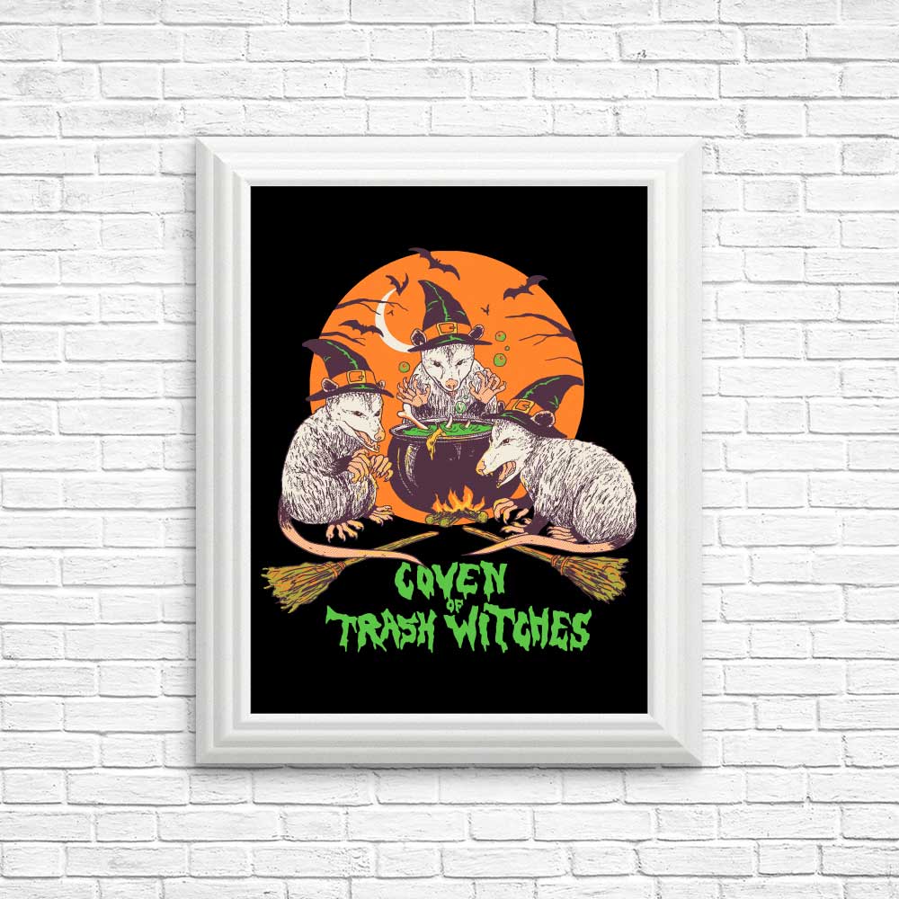Poster and Print Collection of the Coven of Trash Witches by Hillary White