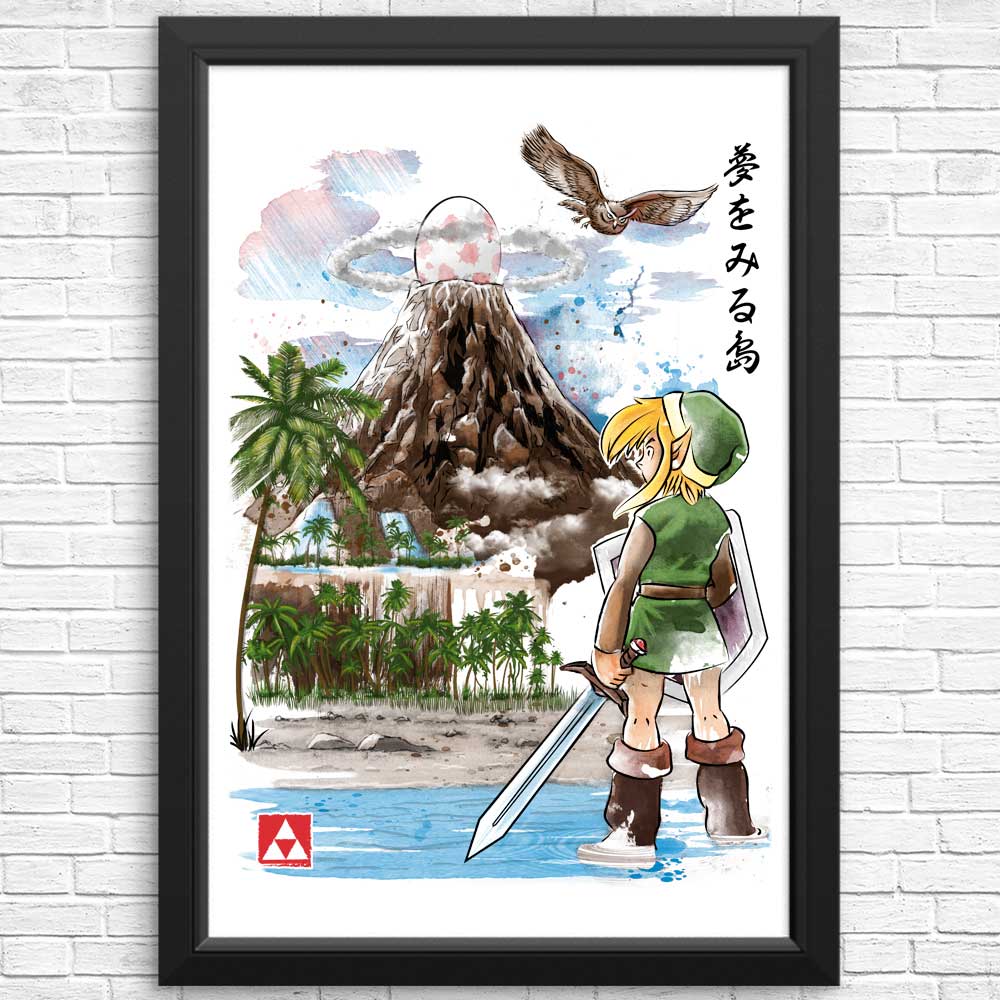 Vibrant Watercolor Posters and Prints - Dr. Monekers' Awakening