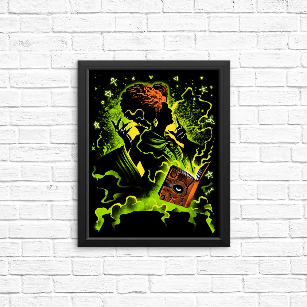 Enchanting Black Magic Witch Posters and Prints